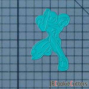 Metroid Prime - Samus 227-512 Cookie Cutter and Stamp