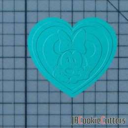 Minnie Mouse Heart 227-286 Cookie Cutter and Stamp