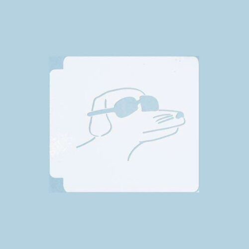 Modern Baseball Dog 783-A113 Stencil