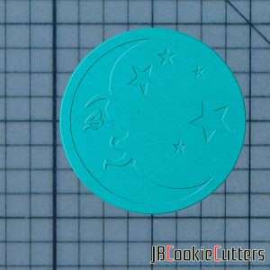 Moon and Sun 227-181 Cookie Cutter and Stamp