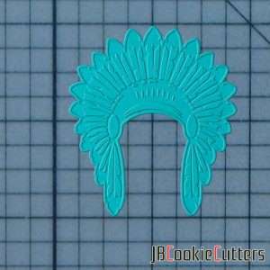Native American Headdress 227-471 Cookie Cutter and Stamp