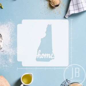 New Hampshire Home State 783-A410 Stencil
