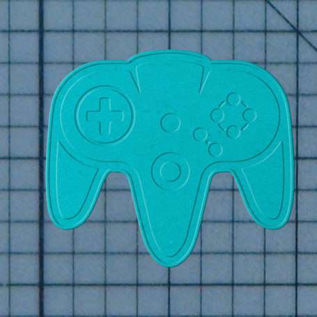 Nintendo 64 Controller 227-499 Cookie Cutter and Stamp