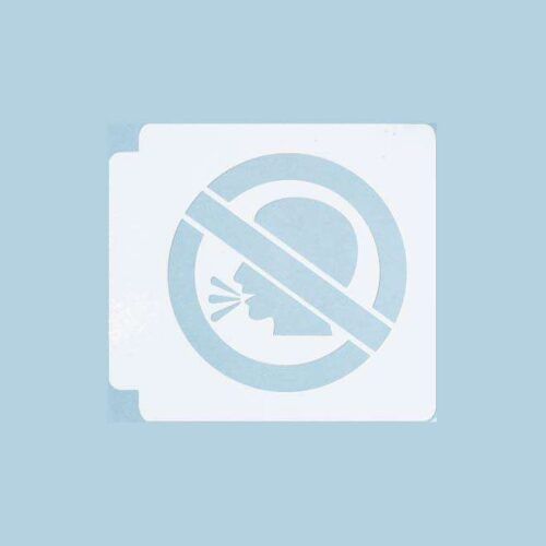 No Talking 783-A194 Stencil