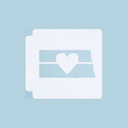 North Dakota State Love 783-A355 Stencil
