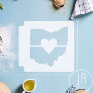 Ohio State Love 783-A356 Stencil