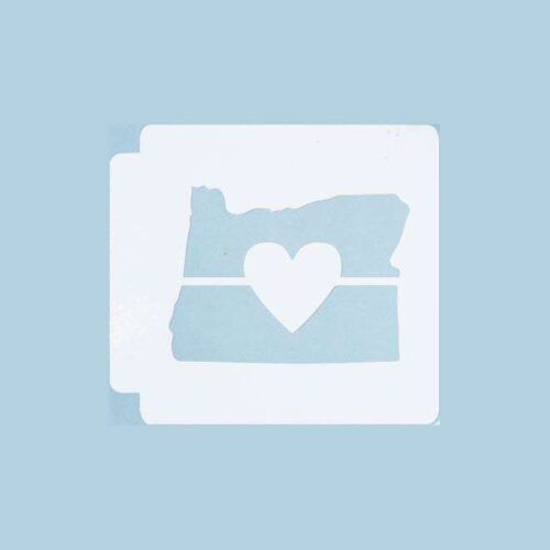 Oregon State Love 783-A358 Stencil