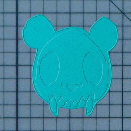 Panda Skull 227-269 Cookie Cutter and Stamp