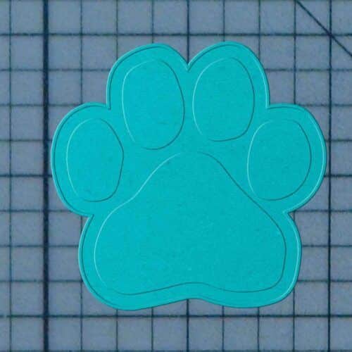 Paw Print 227-372 Cookie Cutter and Stamp