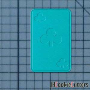 Playing Card - Club 227-463 Cookie Cutter and Stamp