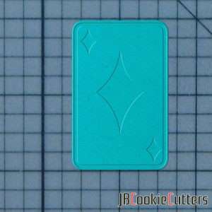 Playing Card - Diamond 227-460 Cookie Cutter and Stamp