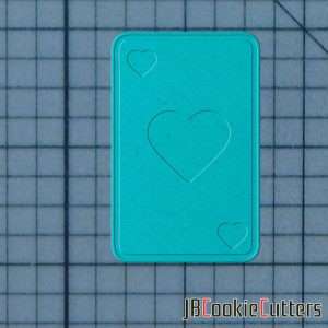 Playing Card - Heart 227-461 Cookie Cutter and Stamp