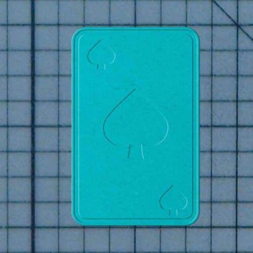 Playing Card - Spade 227-462 Cookie Cutter and Stamp