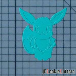 Pokemon - Eevee 227-300 Cookie Cutter and Stamp