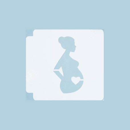 Pregnant Woman 783-A047 Stencil