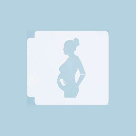 Pregnant Woman 783-A048 Stencil