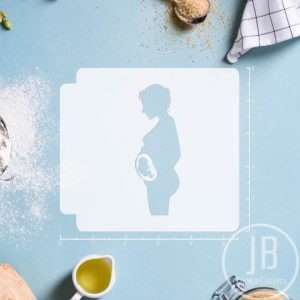 Pregnant Woman 783-A049 Stencil