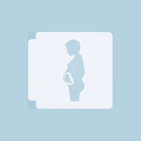 Pregnant Woman 783-A049 Stencil