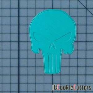Punisher Skull 227-295 Cookie Cutter and Stamp