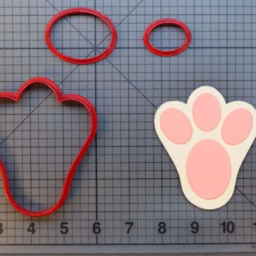 Rabbit Foot 266-A385 Cookie Cutter Set