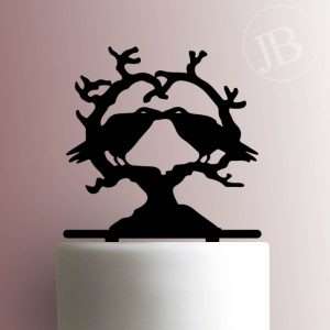 Raven Heart 225-234 Cake Topper