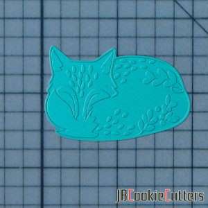 Sleeping Fox 227-321 Cookie Cutter and Stamp