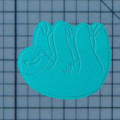 Sloth 227-256 Cookie Cutter and Stamp