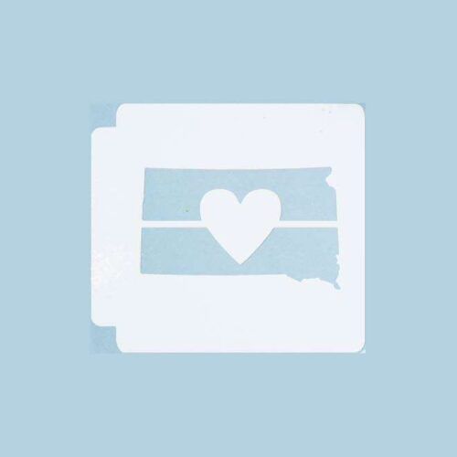 South Dakota State Love 783-A365 Stencil