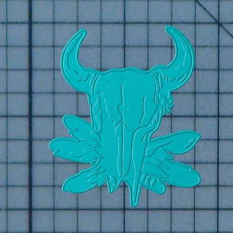 Southwest Bull 277-345 Cookie Cutter and Stamp