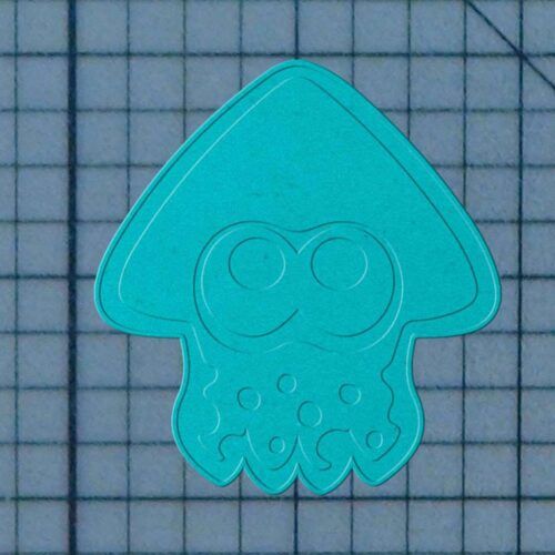 Splatoon - Squid 227-370 Cookie Cutter and Stamp