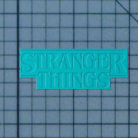 Stranger Things 227-252 Cookie Cutter and Stamp