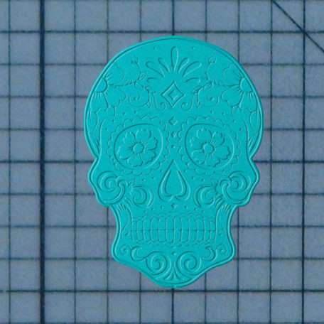 Sugar Skull 227-331 Cookie Cutter and Stamp