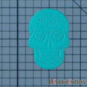 Sugar Skull 227-335 Cookie Cutter and Stamp