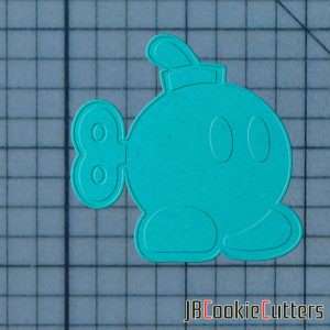 Super Mario - Bob-omb 227-484 Cookie Cutter and Stamp
