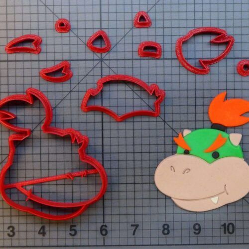 Super Mario - Bowser Jr 266-A381 Cookie Cutter Set