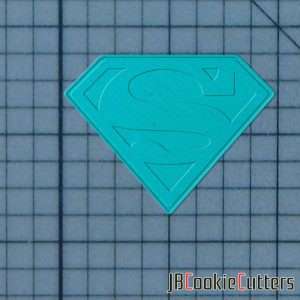 Superman Logo 227-435 Cookie Cutter and Stamp