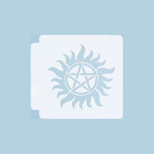 Supernatural Pentagram 783-A084 Stencil