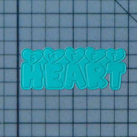 Sweet Heart 227-146 Cookie Cutter and Stamp