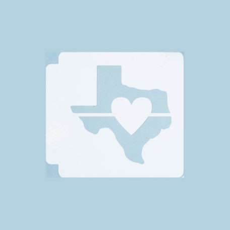 Texas State Love 783-A367 Stencil