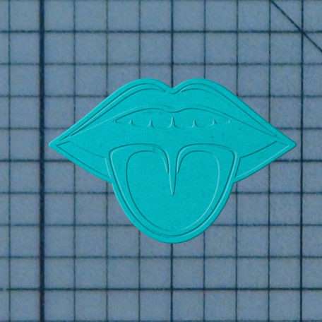 Tongue 227-158 Cookie Cutter and Stamp
