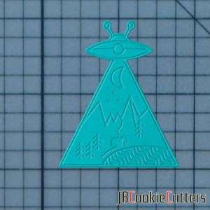 UFO 227-353 Cookie Cutter and Stamp