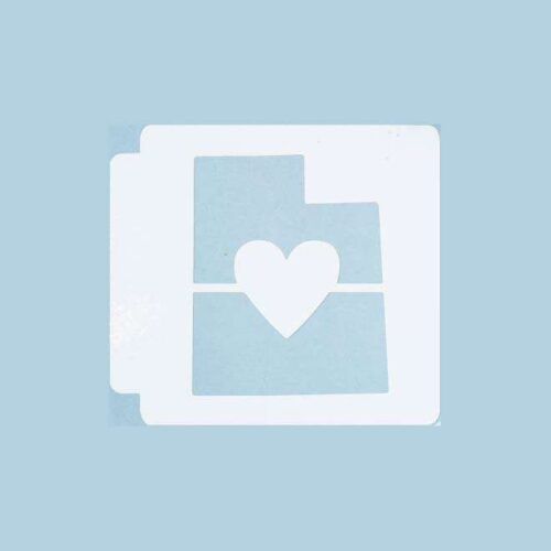 Utah State Love 783-A368 Stencil