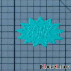 Zonk Sign 227-138 Cookie Cutter and Stamp