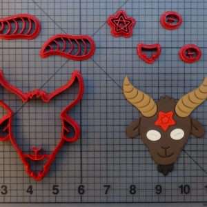 Baphomet 266-A551 Cookie Cutter Set