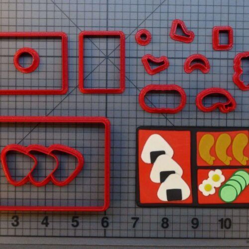 Bento Box 266-A530 Cookie Cutter Set