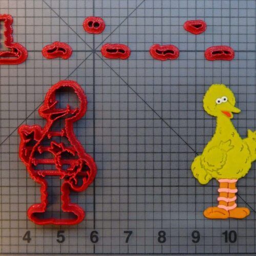 Big Bird 266-621 Cookie Cutter Set
