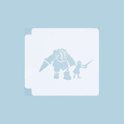 Bioshock - Big Daddy and Little Sister 783-918 Stencil
