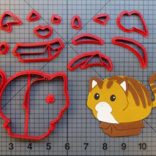 Cat in Box 266-822 Cookie Cutter Set