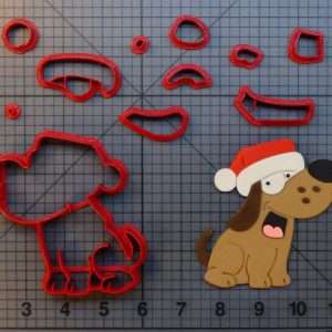 Christmas Dog 266-A562 Cookie Cutter Set