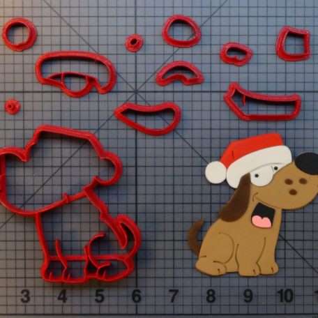 Christmas Dog 266-A562 Cookie Cutter Set